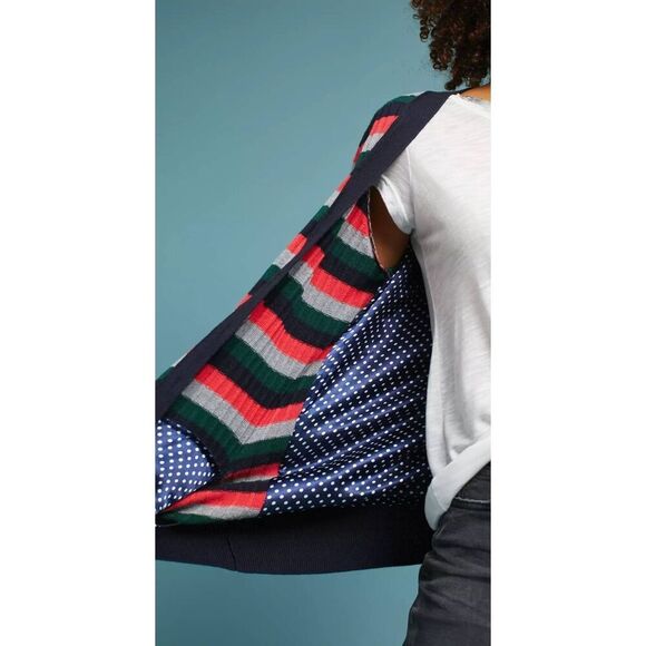 Anthropologie  Moth Jamison Striped Cardigan Sweater Size small - Picture 4 of 9